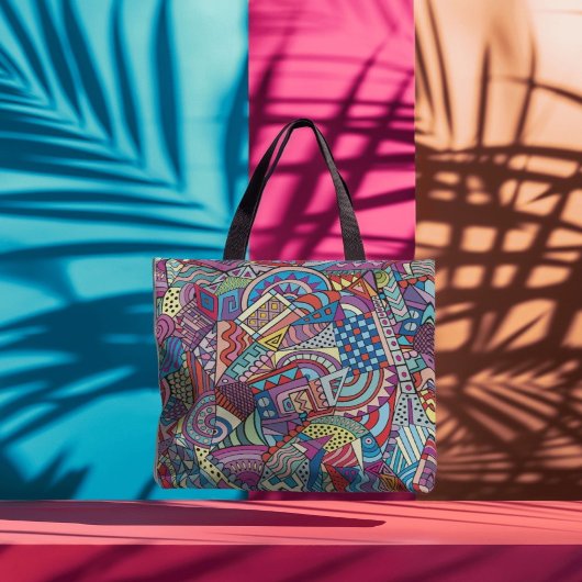 Tote Bag art Abstrait