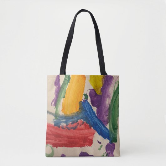 Tote Bag Art abstrait (Devant)