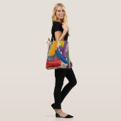 Tote Bag Art abstrait (Sur le modèle)