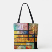 Tote Bag Art abstrait moderne (Dos)