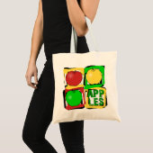 Tote Bag Art Apple (Devant (produit))