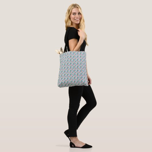 Tote Bag Art botanique moderne (Sur le modèle)