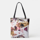 Tote Bag Art créatif Abstrait Gold Sparkles (Dos)