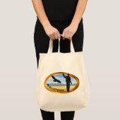 Tote Bag Art de Falconry - Ovale (Devant (produit))