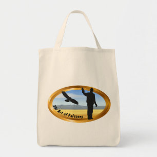 Tote Bag Art de Falconry - Ovale