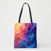 Tote Bag Art de fusion colorimétrique (Devant)