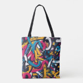 Tote Bag Art de graffiti (Dos)