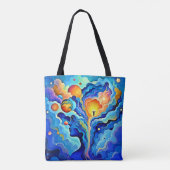 Tote Bag Art de la conscience spirituelle (Dos)