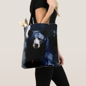 Tote Bag Art de la faune de l'ours noir (De près)