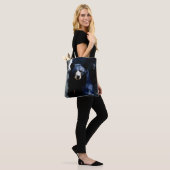 Tote Bag Art de la faune de l'ours noir (Sur le modèle)