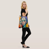 Tote Bag Art de l'auto-réflexion brisé (Sur le modèle)