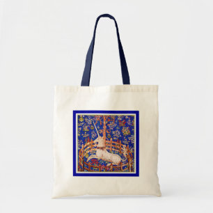 Tote Bag Art de licorne - "la licorne en captivité "
