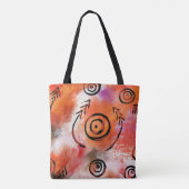 Tote Bag Art de loup (Dos)
