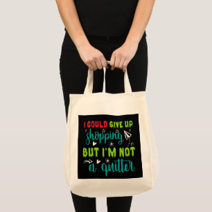 Tote Bag Art de mots de shopping amusant