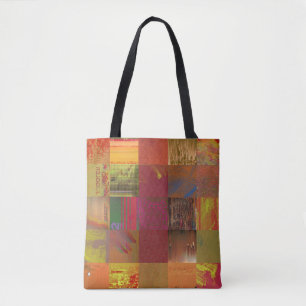 Tote Bag Art de pannes de mélangeur de mots Abstrait Corrup