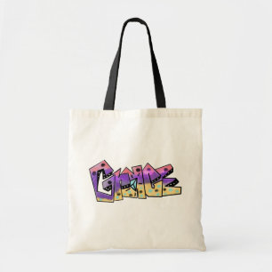 Tote Bag Art de rue urbain amusant et gracieux
