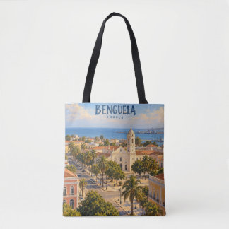 Tote Bag Art de voyage pictural Benguela