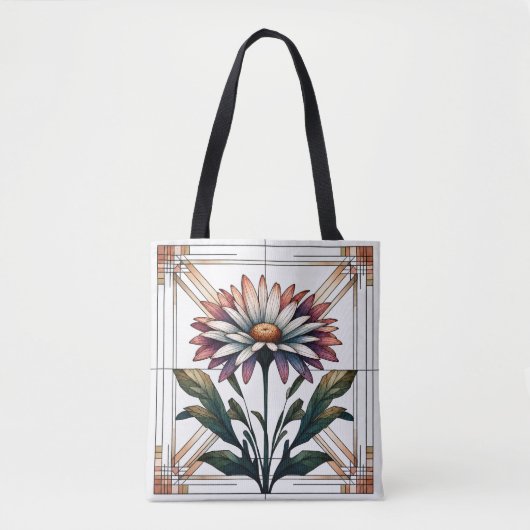 Tote Bag Art Déco Daisy (Devant)