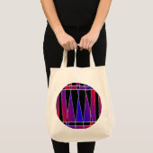 Tote Bag Art déco "fracturé" par Kenneth Yoncich (Devant (produit))