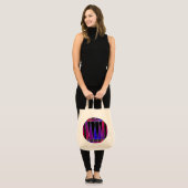 Tote Bag Art déco "fracturé" par Kenneth Yoncich (Devant (modèle))