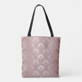Tote Bag Art Déco : Or Lattice Elégance. (Dos)