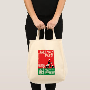 Tote Bag Art des pâtes italiennes