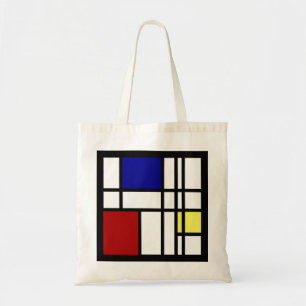 Tote Bag Art d'impression de Mondrian