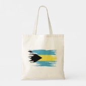 Tote Bag Art Drapeau Bahamas (Dos)