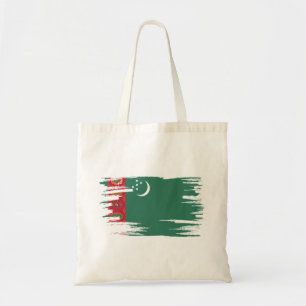 Tote Bag Art Drapeau du Turkménistan