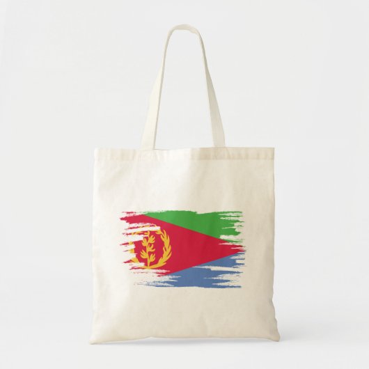 Tote Bag Art Drapeau Erythrée (Devant)