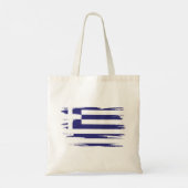 Tote Bag Art Drapeau Grèce (Dos)