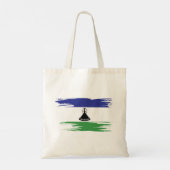 Tote Bag Art Drapeau Lesotho (Dos)