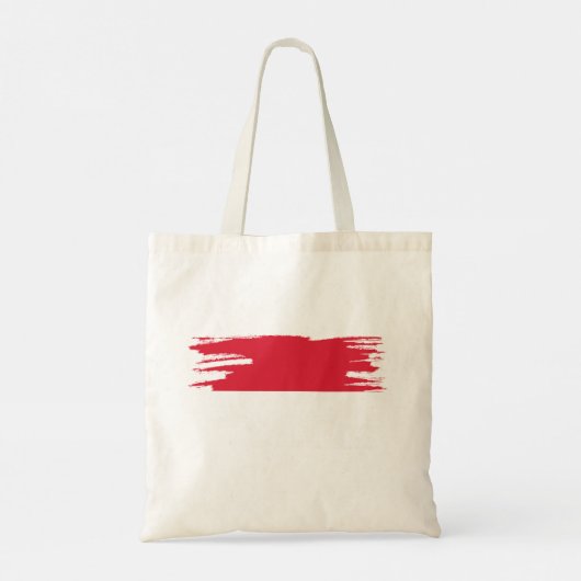 Tote Bag Art Drapeau Monaco (Dos)