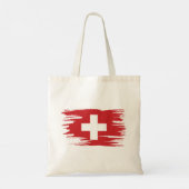 Tote Bag Art Drapeau Suisse (Dos)