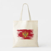 Tote Bag Art du drapeau du Monténégro (Dos)