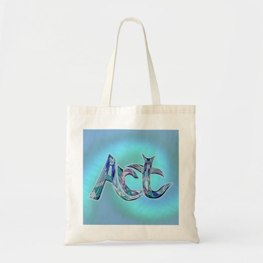 Tote Bag Art du mot (Devant)