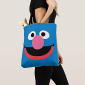 Tote Bag Art du visage de Grover (De près)