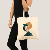 Tote Bag Art féminin abstrait (Devant (produit))