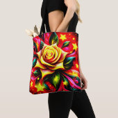 Tote Bag Art floral (De près)