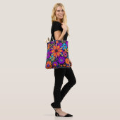 Tote Bag Art Floral éffrayant (Sur le modèle)