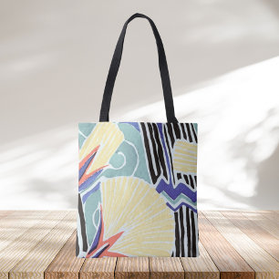 Tote Bag Art floral moderne et tendance par E.A. Séguy