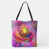 Tote Bag Art Floral Surreal (Dos)