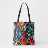 Tote Bag Art graffiti (Devant)