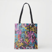 Tote Bag Art graffiti (Devant)