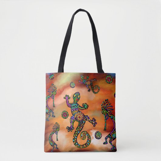 Tote Bag Art Kokopelli (Devant)