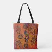 Tote Bag Art Kokopelli (Dos)
