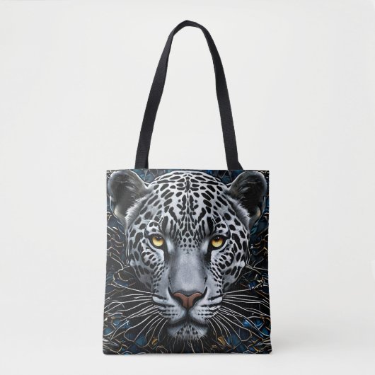 Tote Bag Art léopard (Devant)