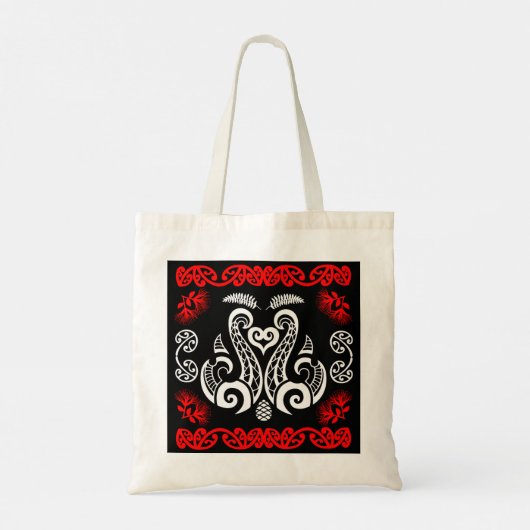 Tote Bag Art maori néo-zélandais (Dos)