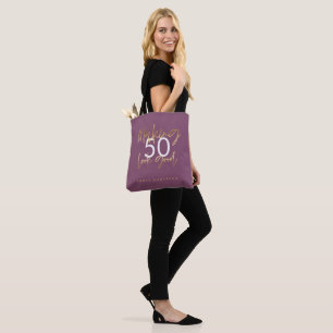 Tote Bag Art moderne simple style élégant script fourre-tou