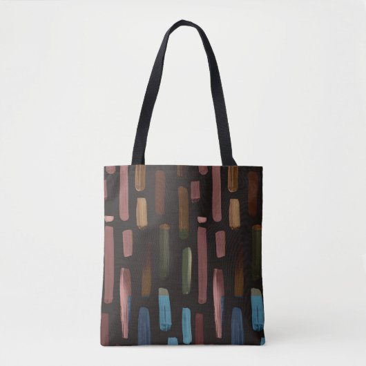 Tote Bag art noir (Devant)
